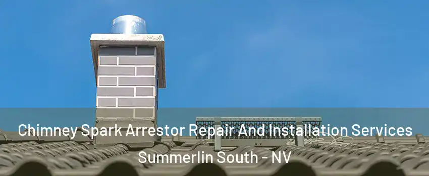  Chimney Spark Arrestor Repair And Installation Services Summerlin South - NV