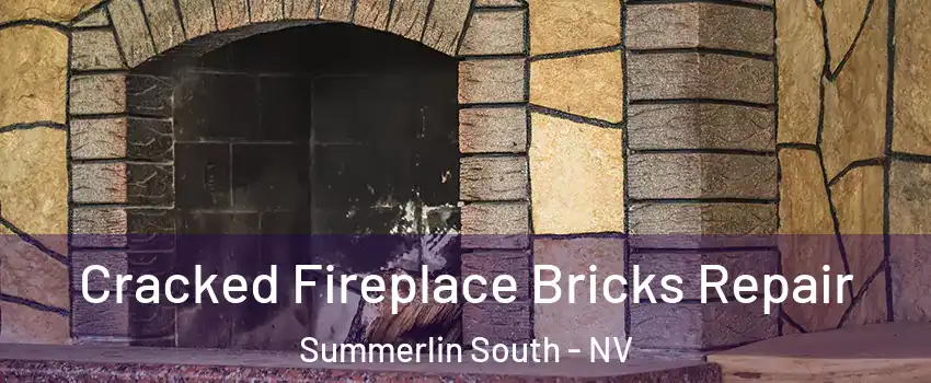 Cracked Fireplace Bricks Repair Summerlin South - NV