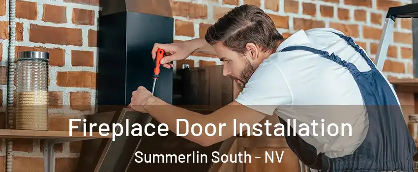  Fireplace Door Installation Summerlin South - NV
