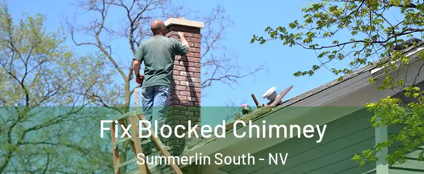  Fix Blocked Chimney Summerlin South - NV