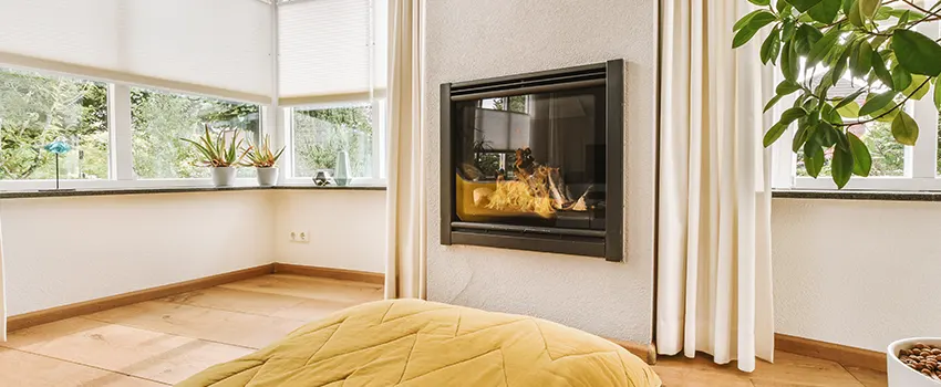 Residential Fireplace Ceramic Glass Installation in Summerlin South, NV