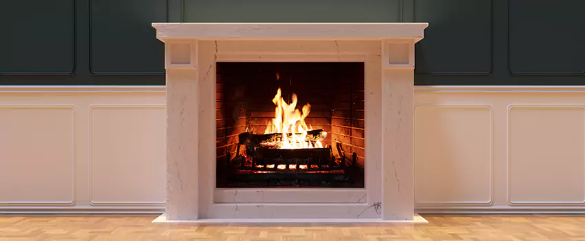 Open Flame Wood-Burning Fireplace Installation Services in Summerlin South, Nevada