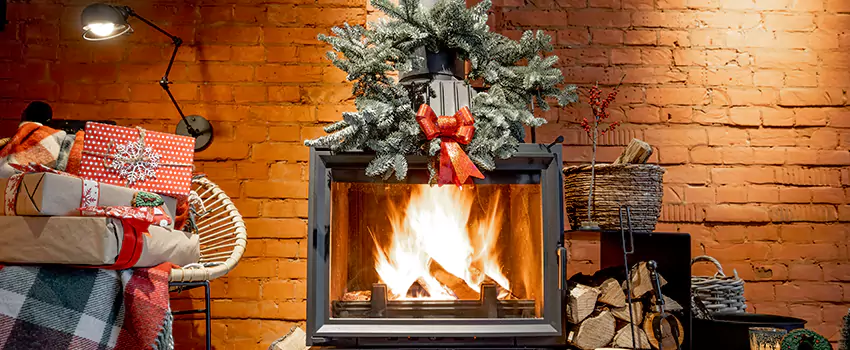 Travis Industries Linear Gas Fireplace Installation in Summerlin South, Nevada