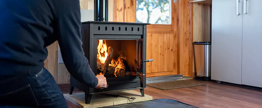 Open Hearth Wood Fireplace Installation in Summerlin South, NV