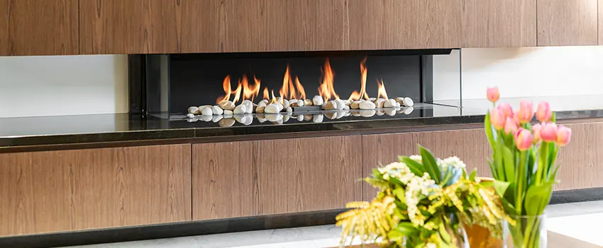 Double-height Fireplace Design Refurbishment in Summerlin South, Nevada