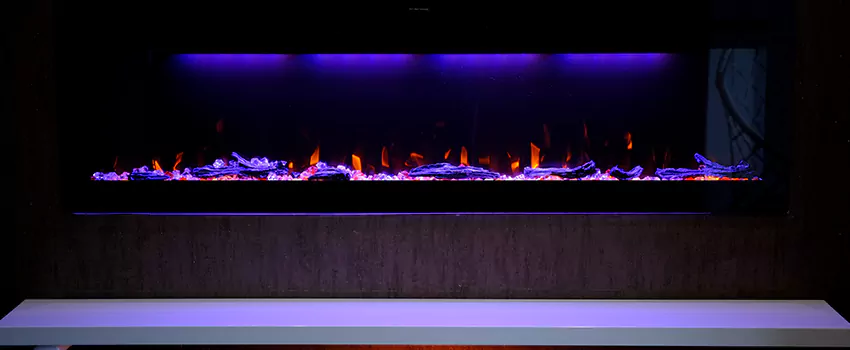 Dynamic Flame Color Fireplace Installation in Summerlin South, NV